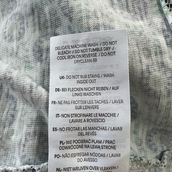 BODEN Women’s Navy Blue and Green Floral Printed Zoe Cotton Mini Dress, 4P - Picture 8 of 9